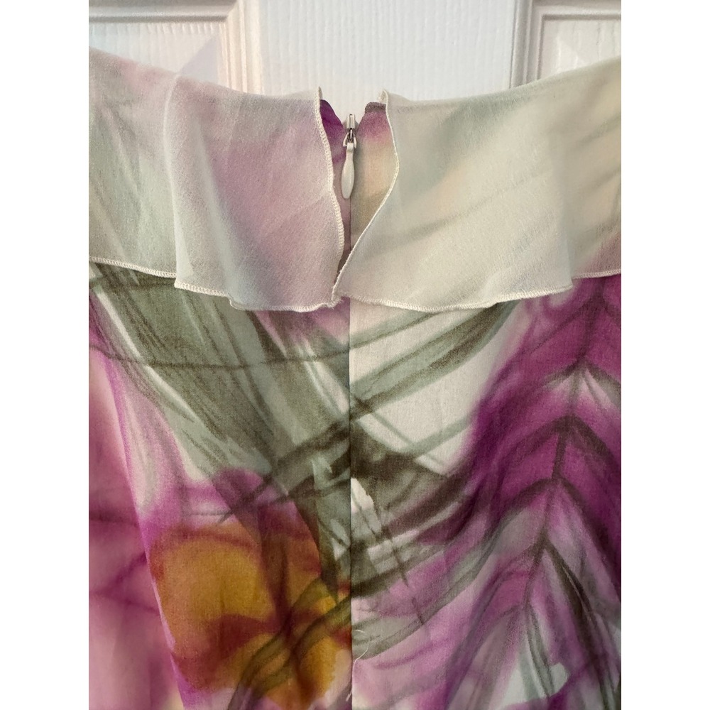 Banana Republic Heritage Maxi Dress Floral Print Sleeveless‎ Size 8 - Picture 7 of 10